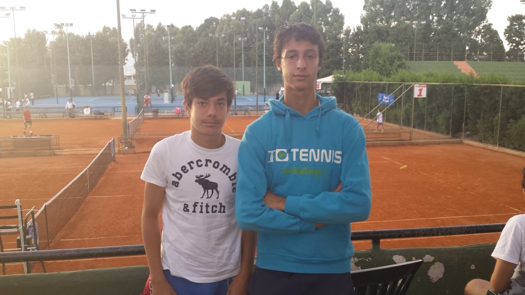 Giulio Zeppieri e Francesco Forti, i due italiani in gara