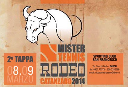 Circuito Rodeo Mistertennis.com Catanzaro 2014 – 2ª Tappa allo Sporting Club San Francesco di Davoli