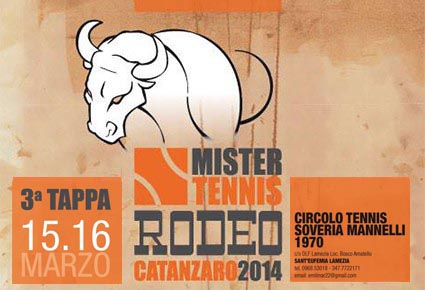 Circuito Rodeo Mistertennis.com Catanzaro 2014 – 3ª tappa al C.T. Soveria Mannelli 1970 dal 15 al 16 marzo 2014