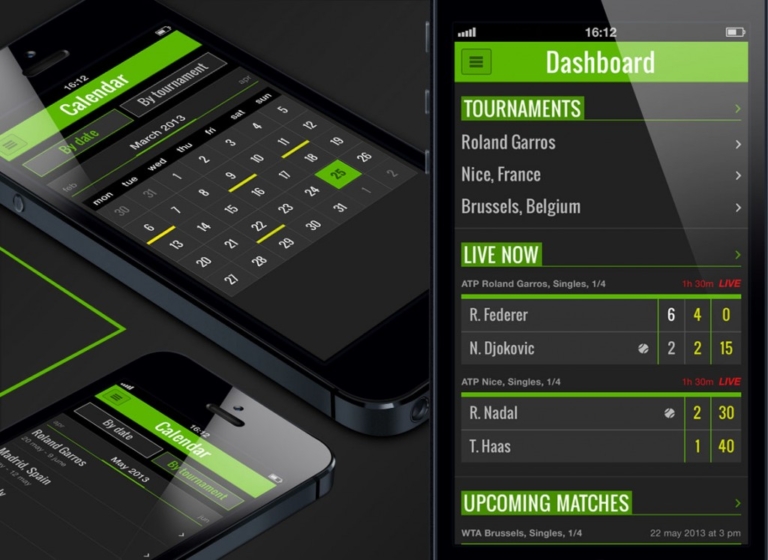 Tennis schermata