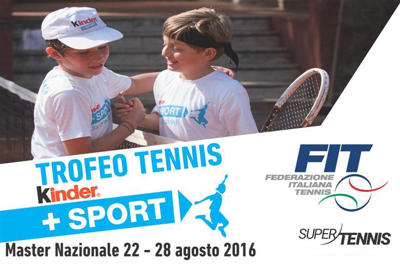 Trofeo Tennis FIT Kinder+Sport 2016: L’elenco di tutte le date dei Tornei calabresi.