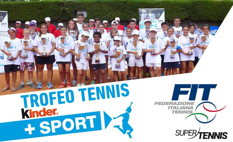 Trofeo Tennis FIT Kinder+Sport 2017: L’elenco di tutte le date dei Tornei calabresi.
