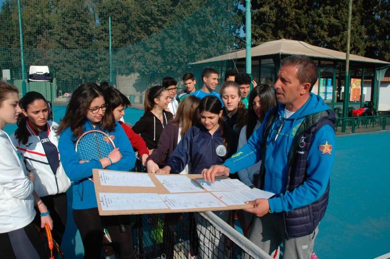 Campionati Studenteschi a Squadre di Tennis: Circolo Tennis “Rocco Polimeni” 5 Aprile 2017