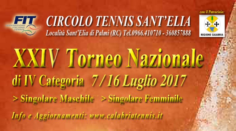CT Sant’Elia di Palmi: XXIV Torneo Nazionale di IV Categoria