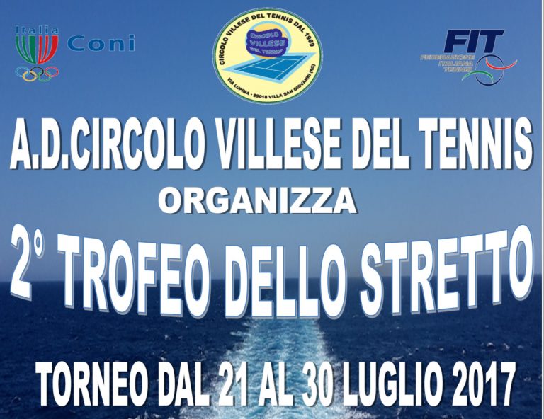 Circolo Villese del Tennis: 2° Trofeo dello Stretto III e IV Categoria