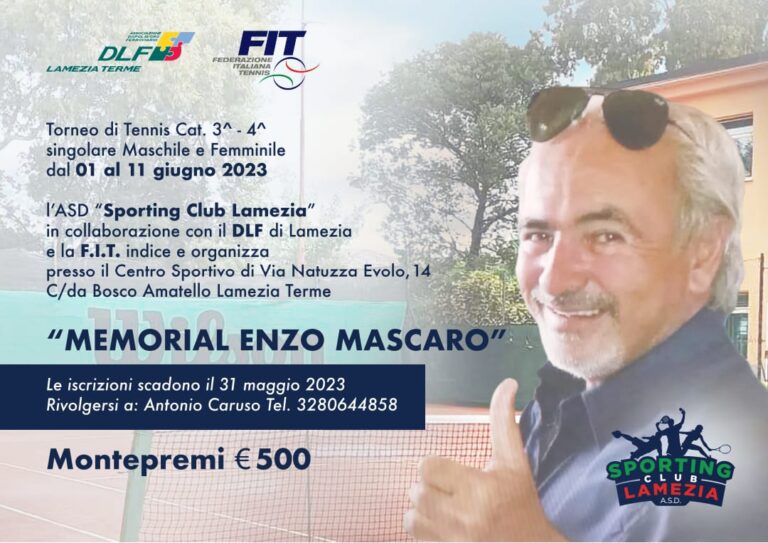 SC LAMEZIA – 1° TORNEO ENZO MASCARO