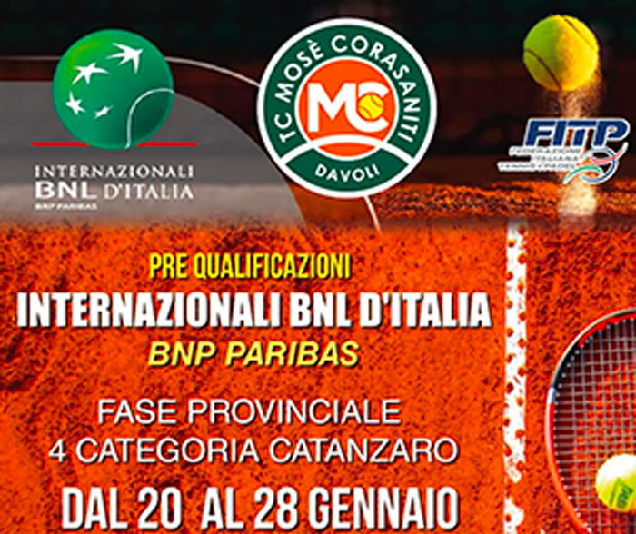 TC MOSE’ CORASANITI: PRE QUALI BNL 2024  FASE PROVINCIALE IV