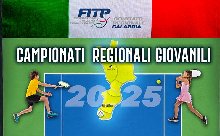 FITP CALABRIA: CAMPIONATI REGIONALI GIOVANILI 2025